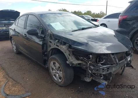 2017 Chevrolet Cruze Ls Auto из США, поврежденный, VIN 1G1BC5SM5H7206827